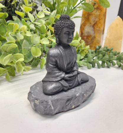 Shungite Buddha Figurine