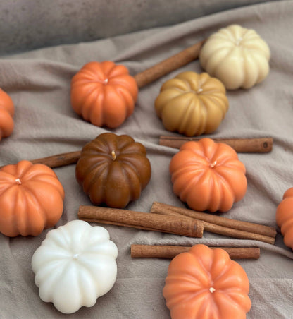 Spiced Pumpkin Sculpture Candle