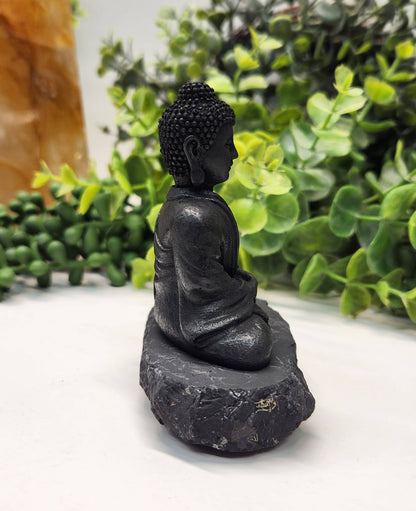 Shungite Buddha Figurine