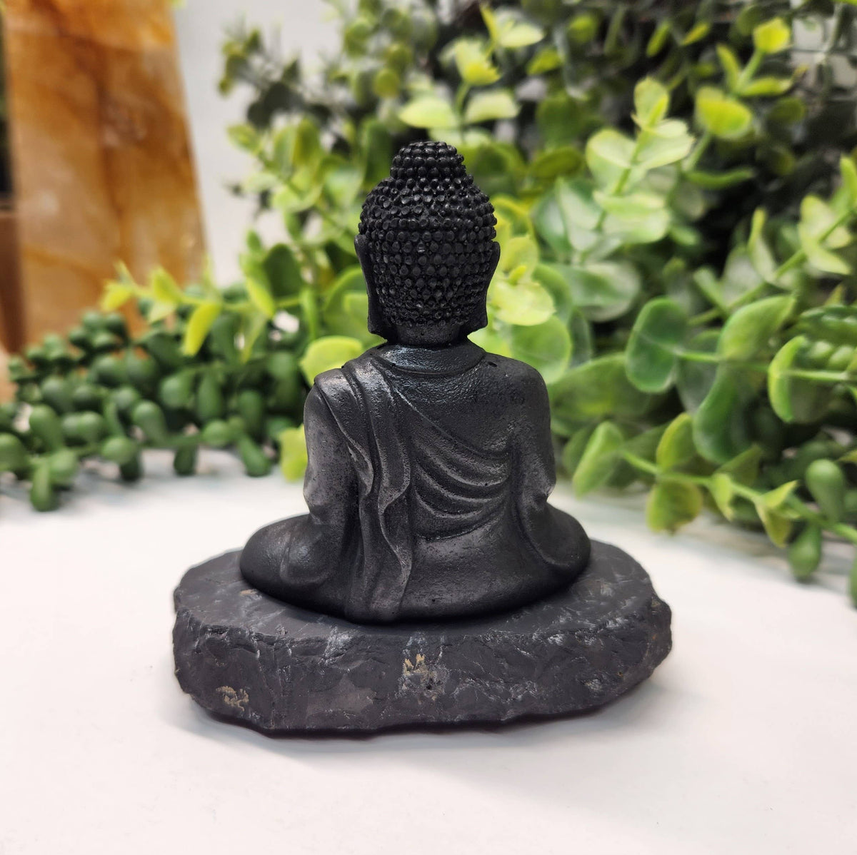 Shungite Buddha Figurine