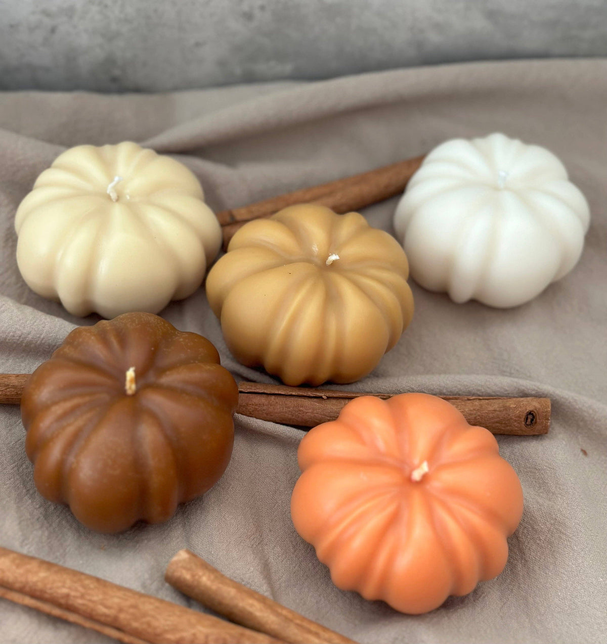 Spiced Pumpkin Sculpture Candle