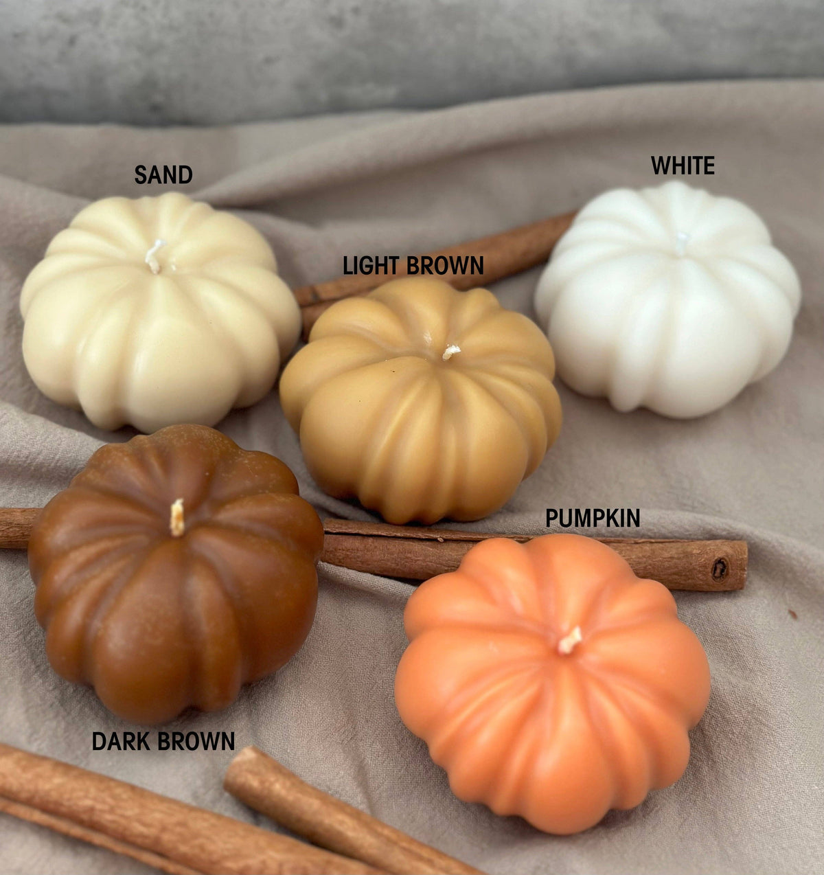 Spiced Pumpkin Sculpture Candle
