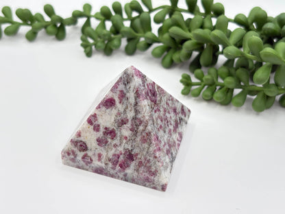 Pink Tourmaline Pyramid